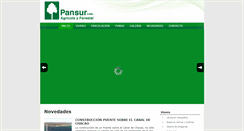 Desktop Screenshot of pansur.cl